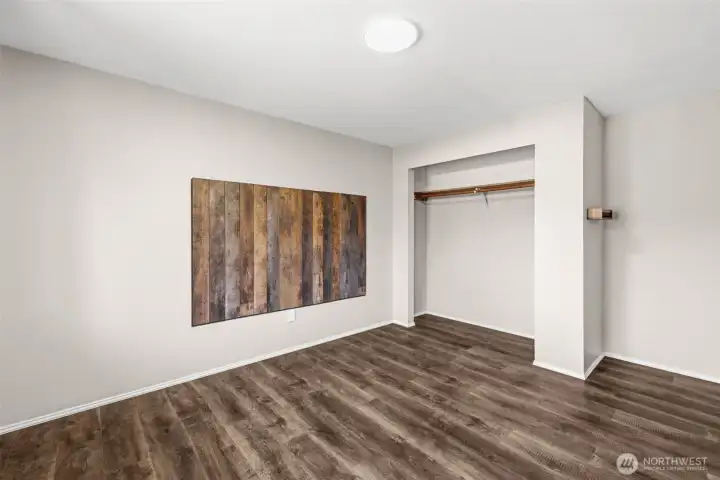 Bedroom 2 closet space