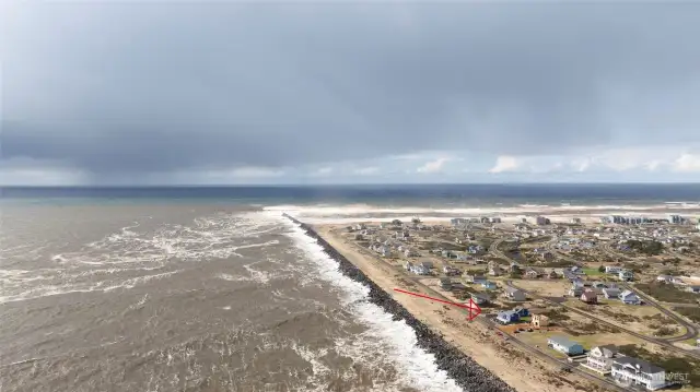 The storm watching and king tides are impressive to see from here!