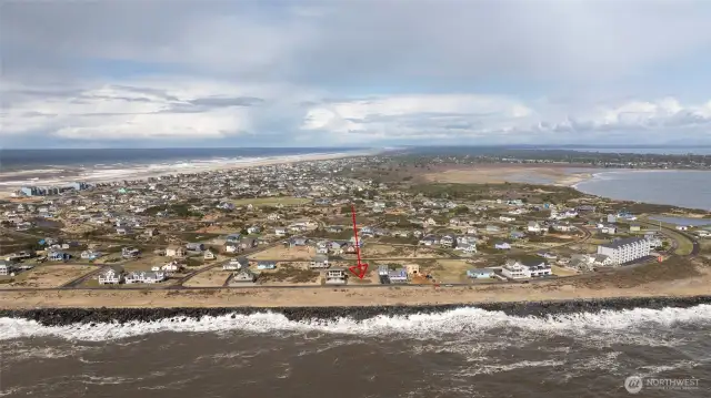 Located at the southern end of the peninsula....what a spectacular location!