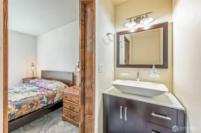 Third Bedroom w/ half bath