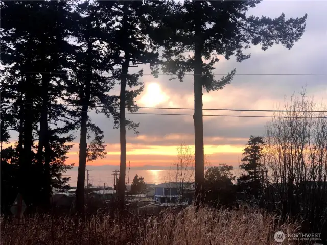 Spectacular western views with sunsets, Terrell Creek bordering property, central location to public beaches, Birch Bay State Park, boating, plus water activities including kayaking with creek to bay access.