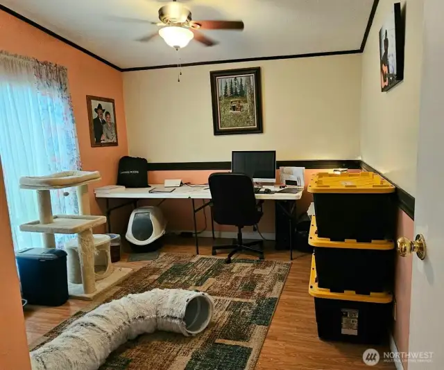 Secondary Bedroom as an Office