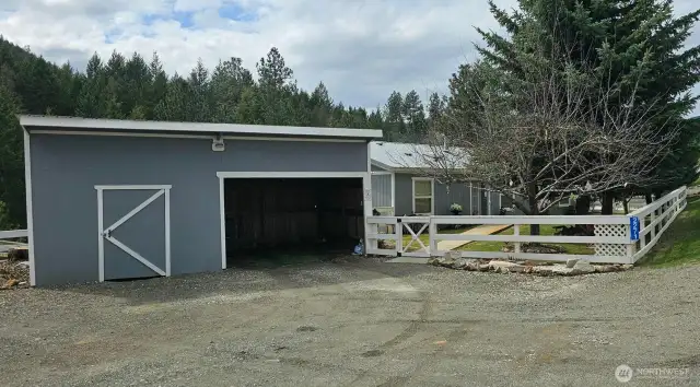 Shop #2 and garage