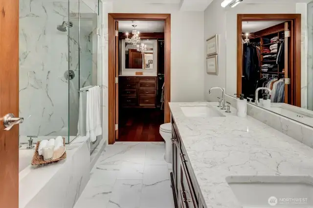 Updated primary bath