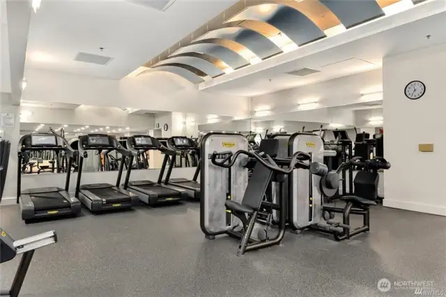 Updated gym very close to townhome