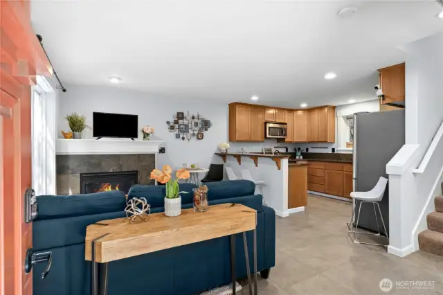 This beautiful townhome is ideally located.