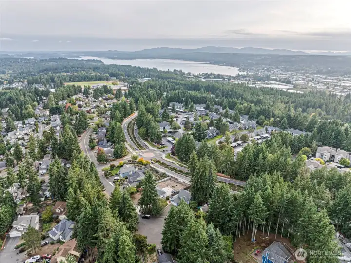 Nestled in a cul-de-sac. Great location!