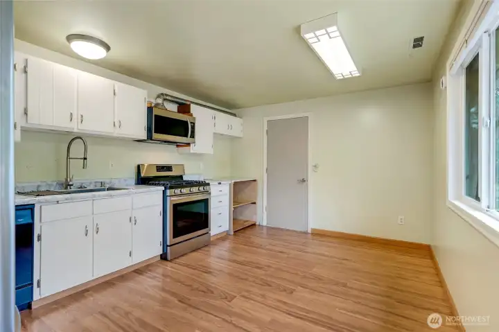 Kitchen with room for your dining table