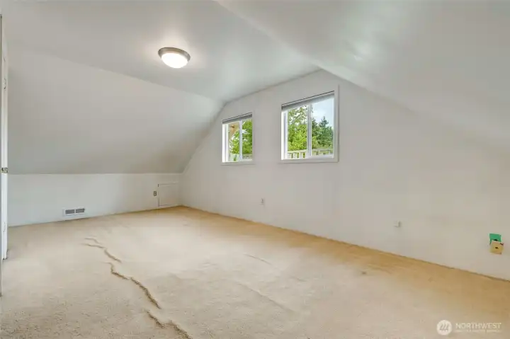 Bedroom 4 on second floor, yes it has a closet!