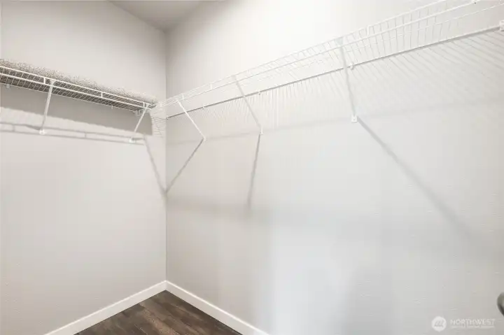 3 WIC'S with Wire Shelving