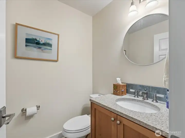 Bathroom in basement
