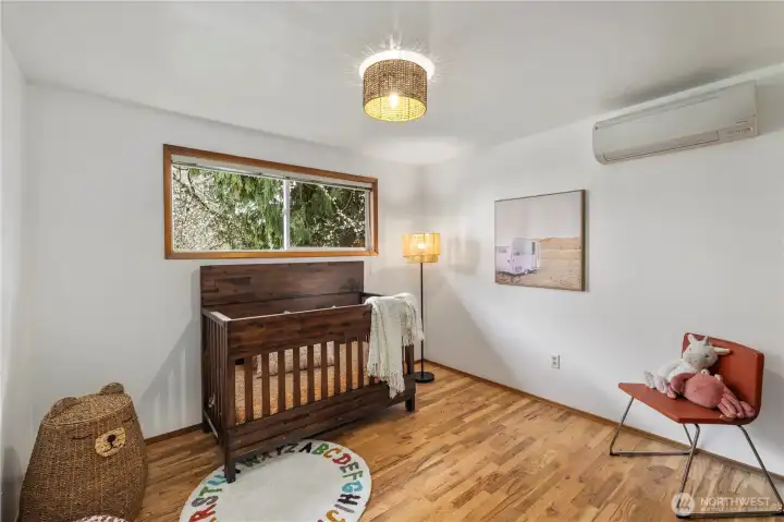 The perfect bedroom for an office, nursery, or guest room.