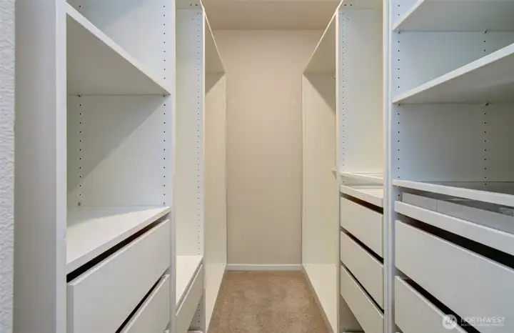 Primary Walk in Closet