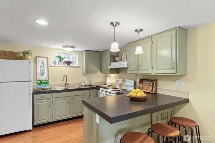 Full kitchen for ADU.