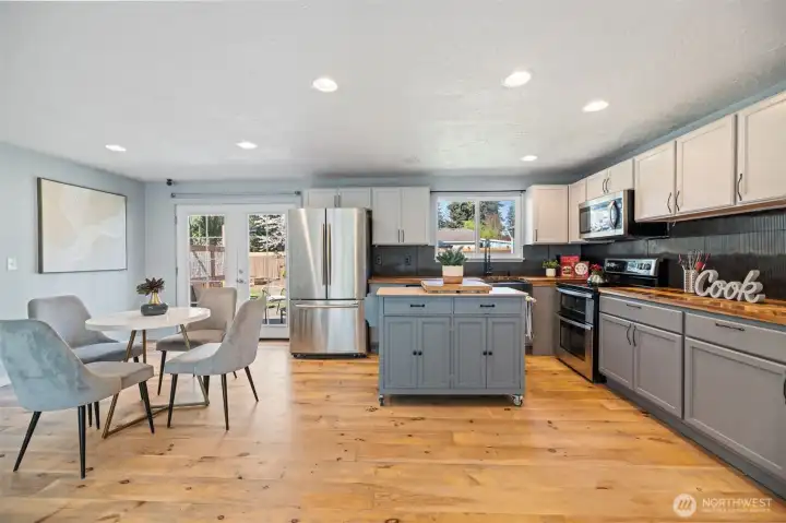 New kitchen island