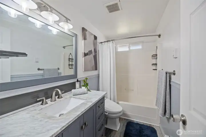 Updated bathroom