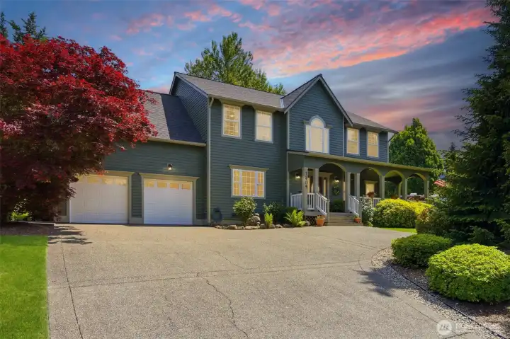 Beautifully maintained grounds, lush landscaping, and extensive concrete parking areas showcase the exceptional functionality of the property