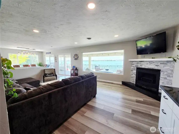 upstairs living room