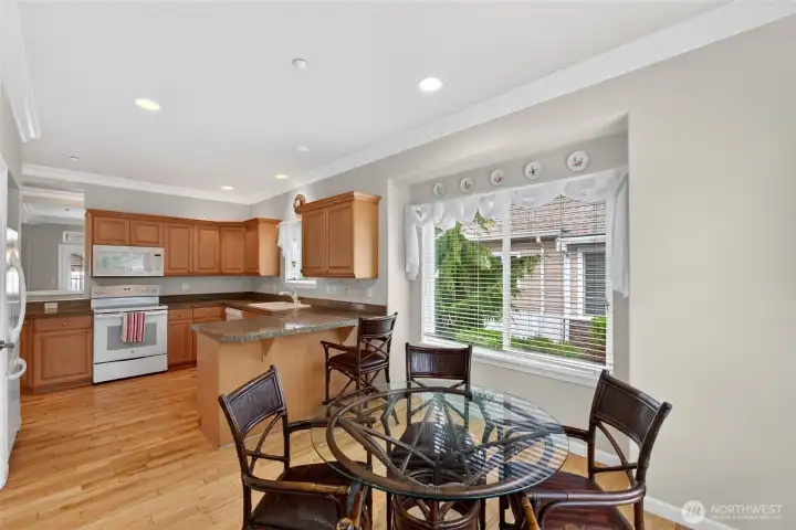 hardwood floors through the kitchen hardwood floors through the kitchen