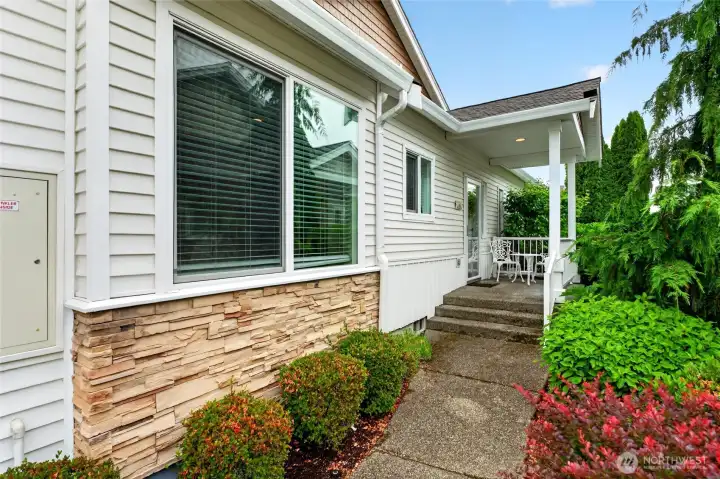 a charming entry and porch a charming entry and porch