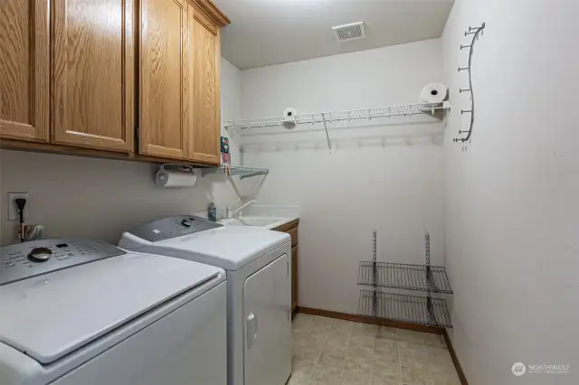 Laundry off main level - All appliances stay!