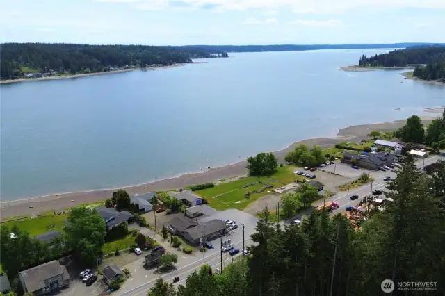 Allyn's North Bay, in sight of your new home and a quick trip over!