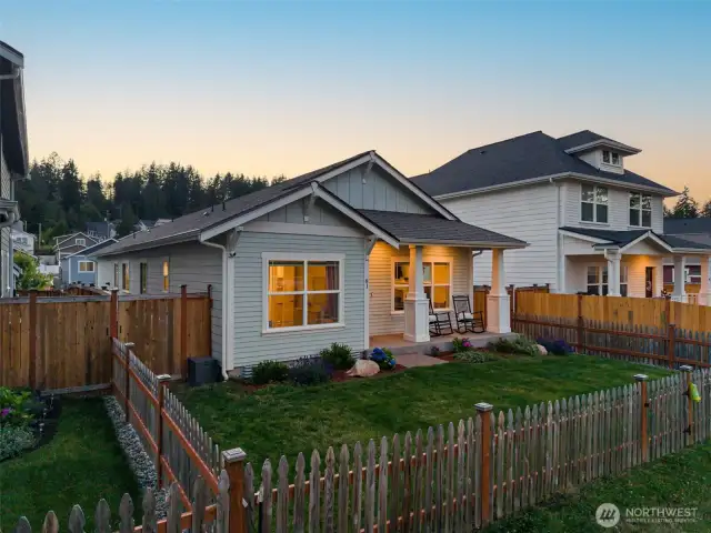The perfect, one-level, waterview dream home.
