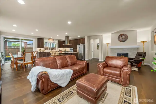 Open floor plan