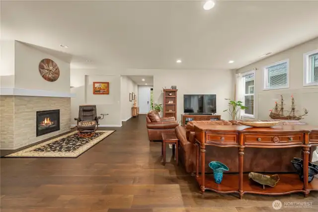 Open floor plan