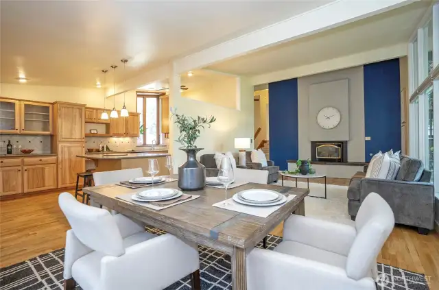 Open and inviting space.