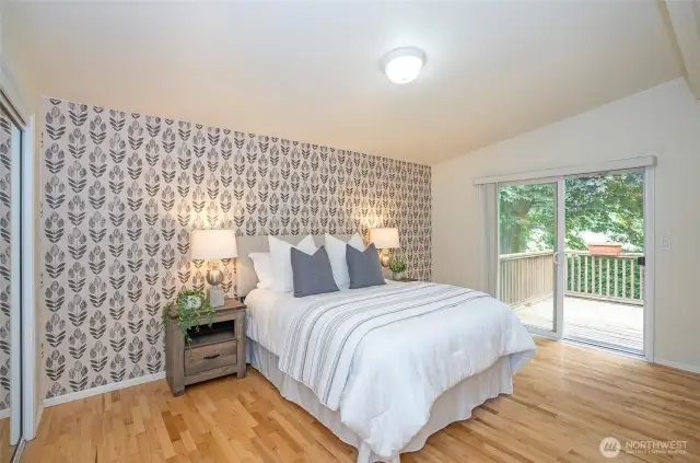 Spacious Primary suite.