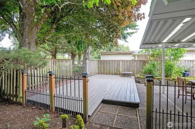 So much outdoor space.