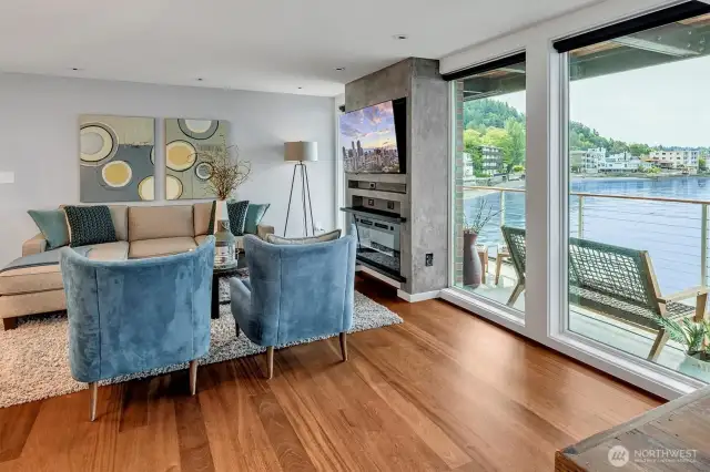 ~beautiful Brazilian cherry hardwood floors