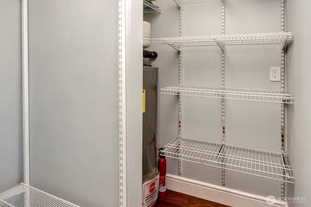 ~entry coat closet and large pantry. W/D used to be in this space