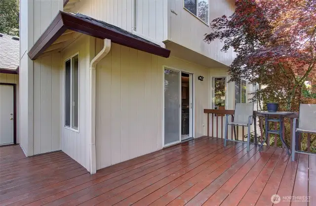Back deck