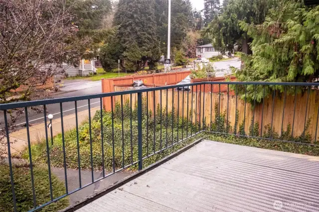 Unit 4 front deck