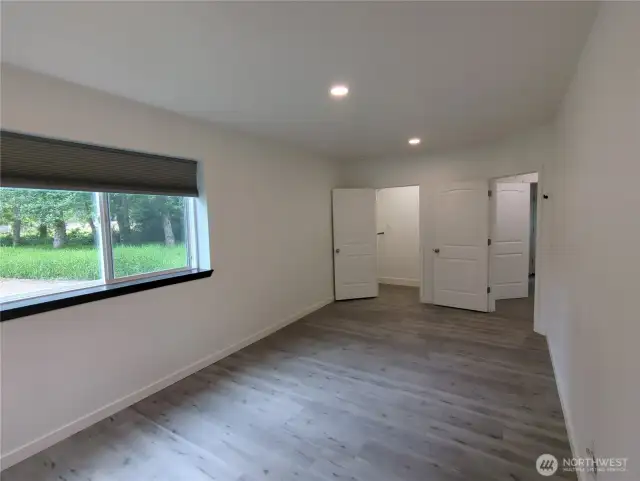 Another view of the main bedroom on the fist level.