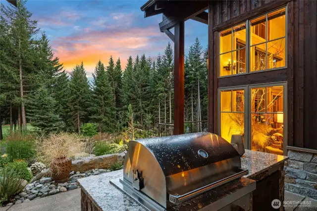 Outdoor kitchen