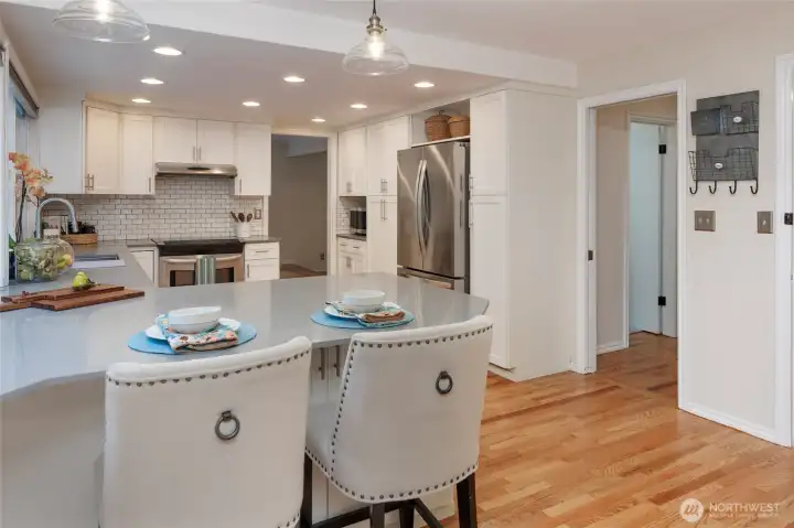 Kitchen bar where everyone knows your name!