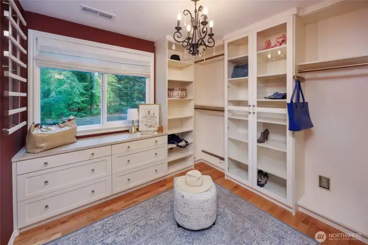 Closet Number Two: newly remodeled