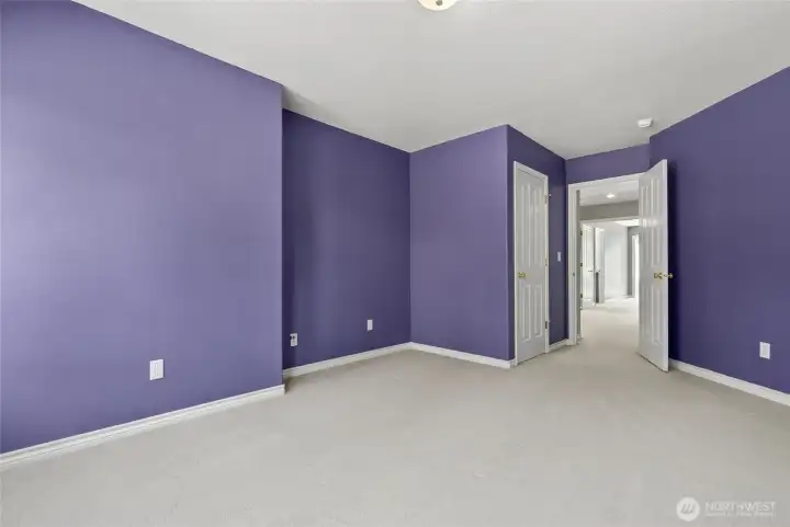 2nd bedroom walk in closet