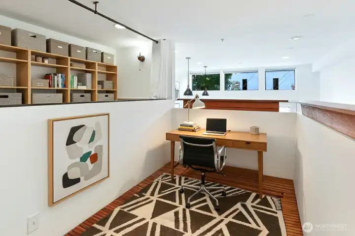 Spread out in your WFH space. VIRTUALLY STAGED