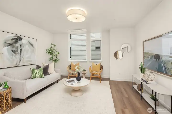 Photo from 1615-B with similar finishes and floor plan