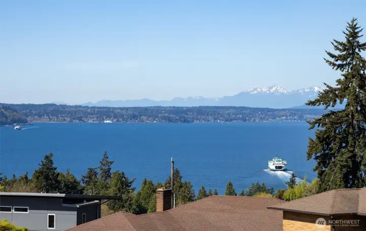 Watch the ferries come and go, right from home