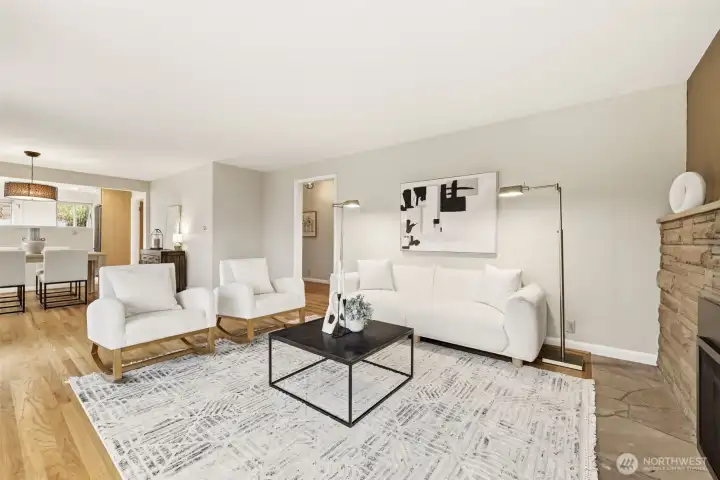 Living spaces that feel open, connected, and full of light