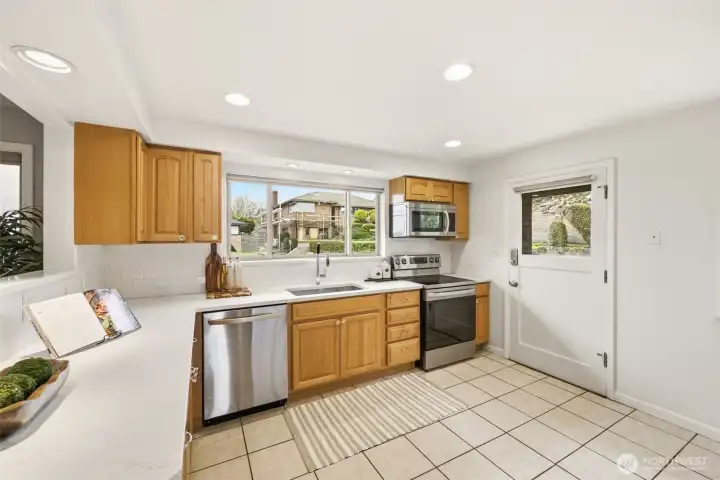 An upgraded kitchen made for gathering