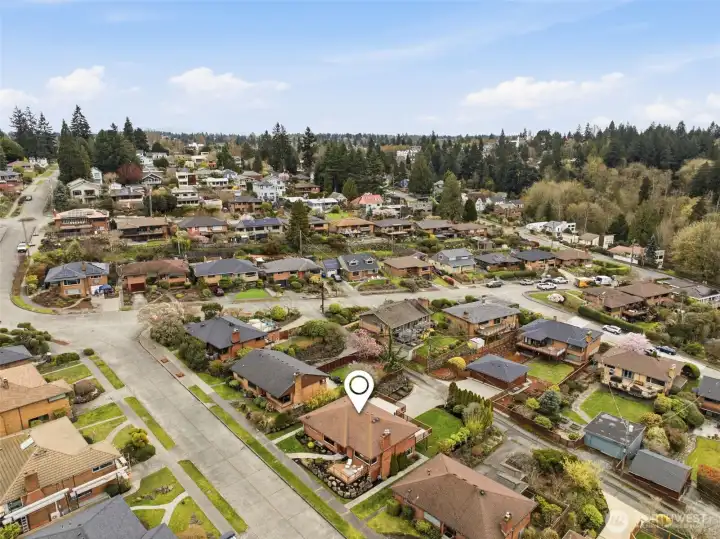 A bird’s-eye view of the lifestyle that comes with West Seattle living