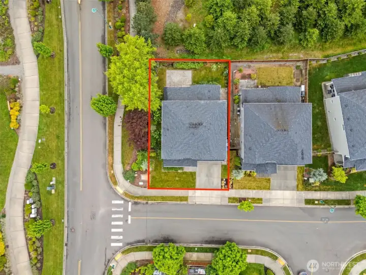 Approximate property lines added