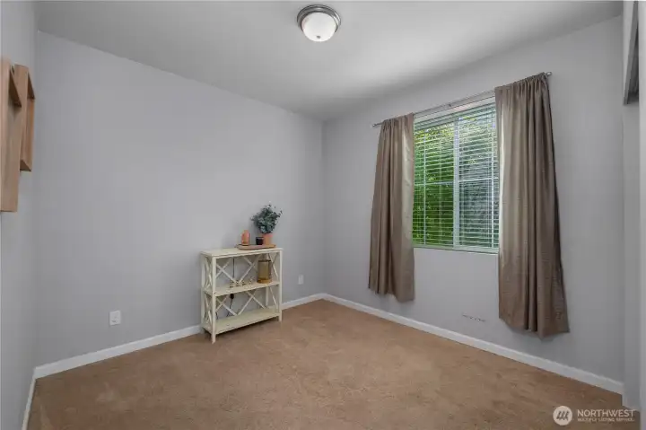 also, to the right of the entrance is the main level bedroom