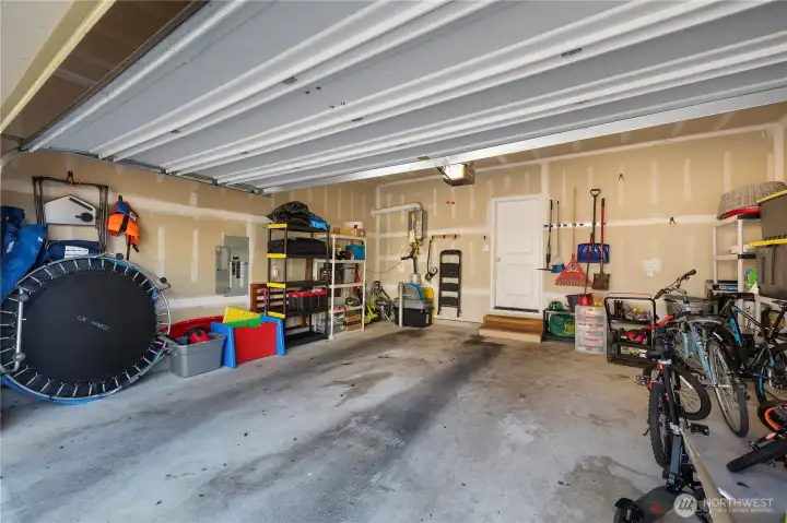 whether you need extra storage, a workshop area or space for recreational equipment, the garage delivers versatility